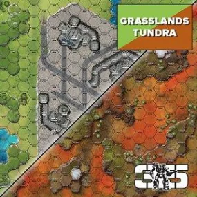 BattleMat: Tundra/Grasslands