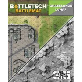 BattleTech Battle Mat: Grasslands Lunar