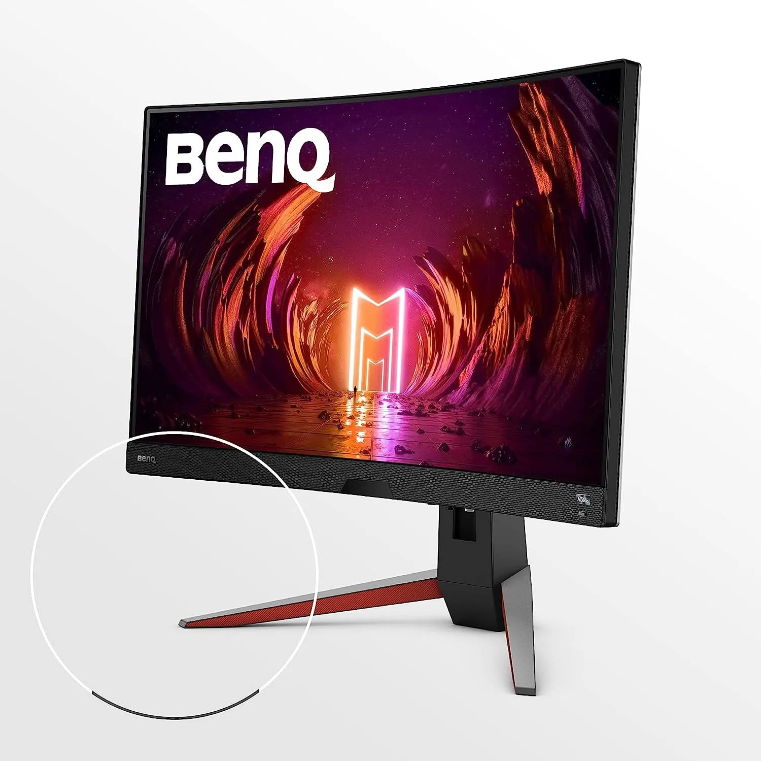 BENQ MOBIUZ 32 INCH EX3210R QHD 165HZ CURVED GAMING MONITOR