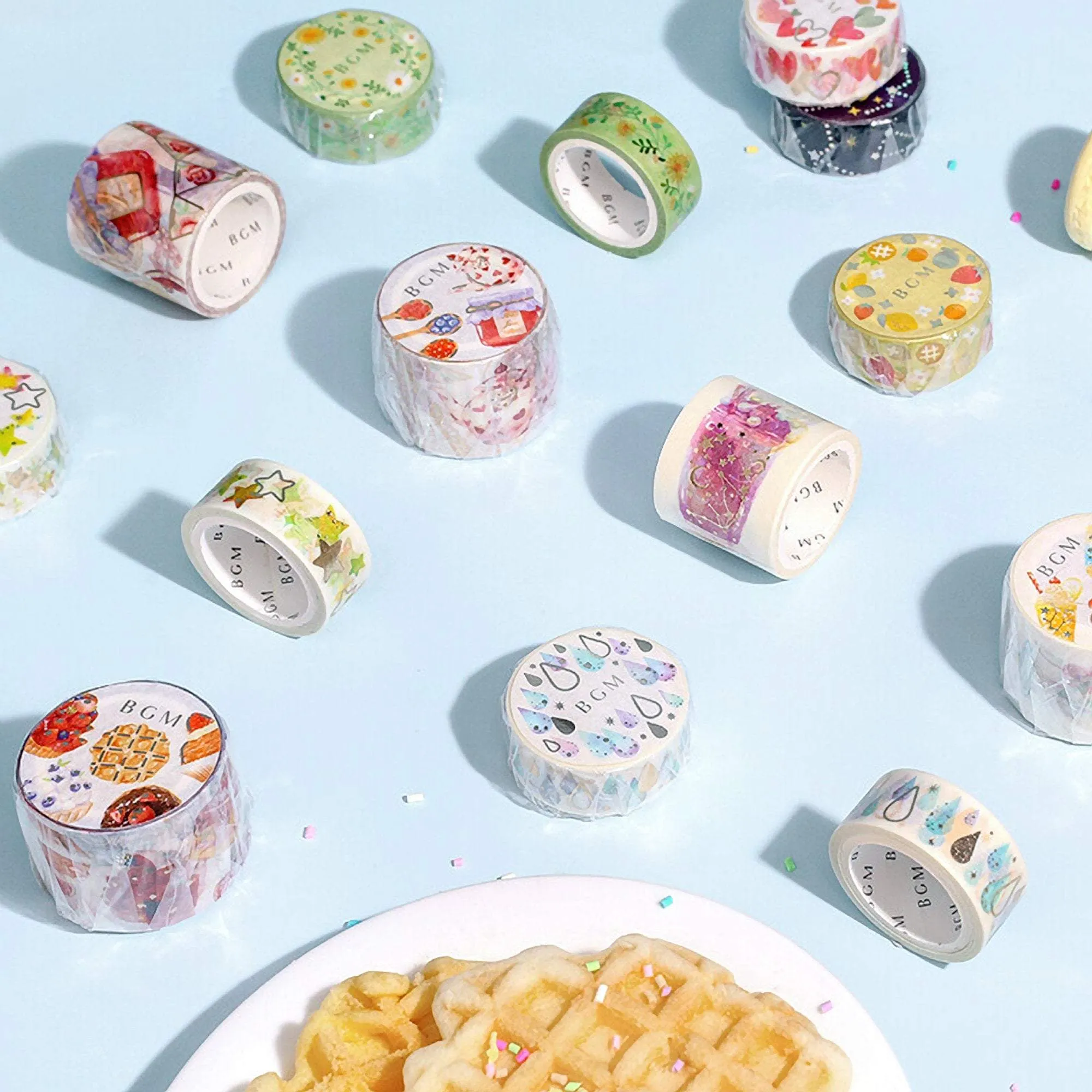 BGM Gems Jewelry Diamonds GOLD FOIL Washi Tape