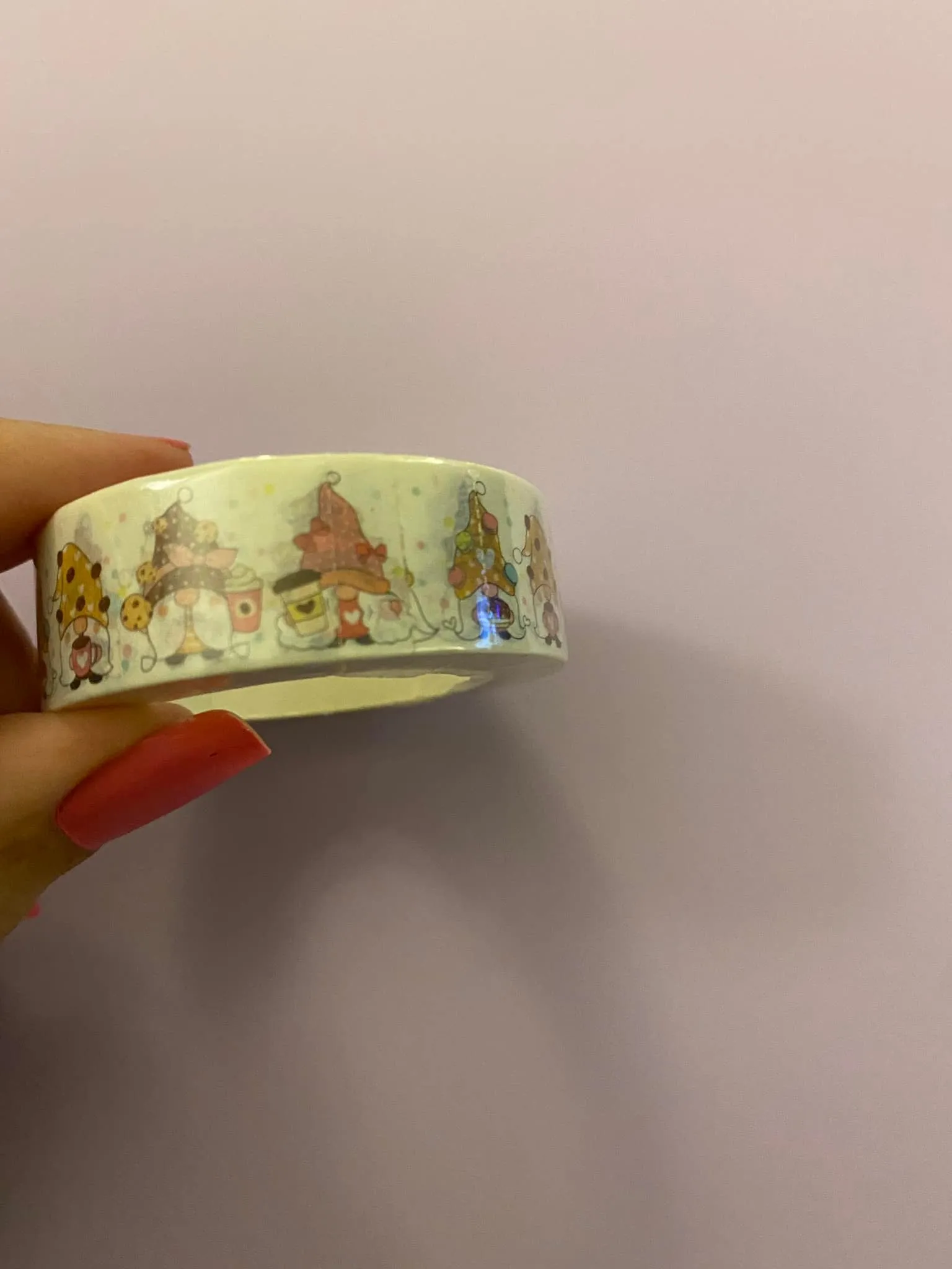 Big Roll of Coffee Gnomes with Sweet Cookie Washi Tapes