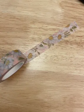 Big Roll of Dasiy Flowers Washi Tape