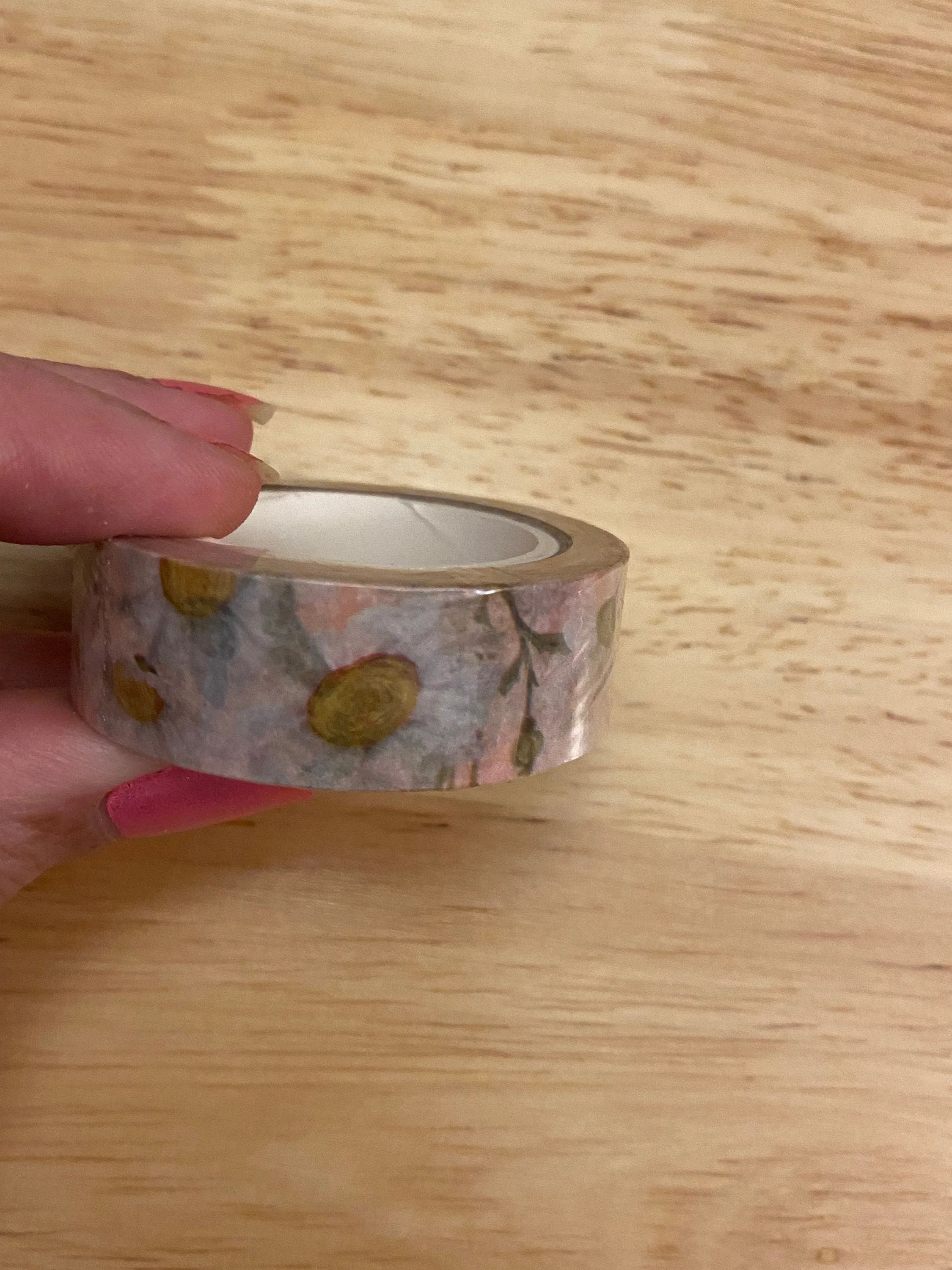 Big Roll of Dasiy Flowers Washi Tape