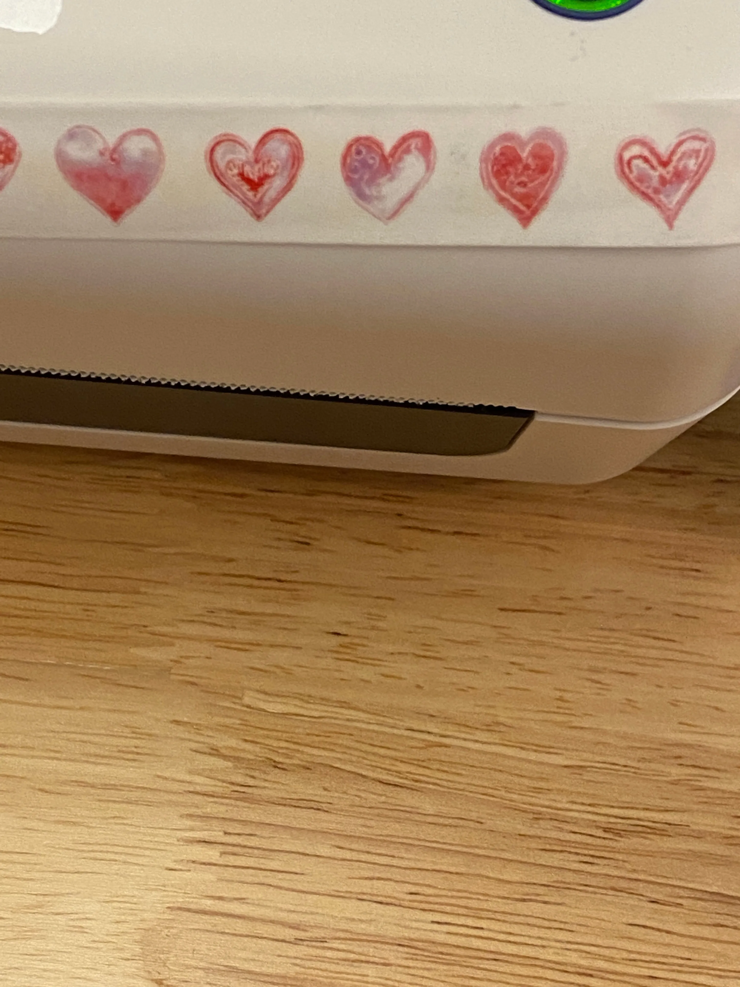 Big Roll of Pink Hearts Washi Tape