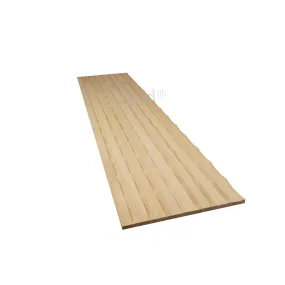 bingltd -  [36", 48", 96", 120"] Long x 12" Acoustic Solid Wood Tambour Panel Unfinished - 1/2 " Depth (TP-005-UNF)