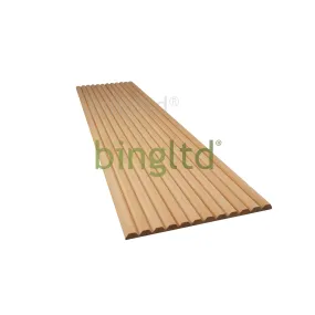 bingltd - [36", 48", 96", 120"] Long x 12" Wide , with  1" Bevel Slat Tambour Unfinished (WP-8204-UNF)