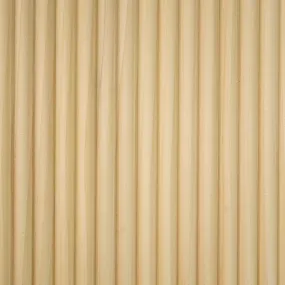 bingltd - 48" Long x 12" Wide , with  1" Double Bead Slat Tambour Thin Poplar Unfinished - 1 PC (WP-8102-PP-UNF)