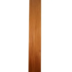 bingltd - 96" Long x 8" Wide Ripples Wall Panel Carbonized Poplar Finished - 1 PC (WP-005-CP-UNF)