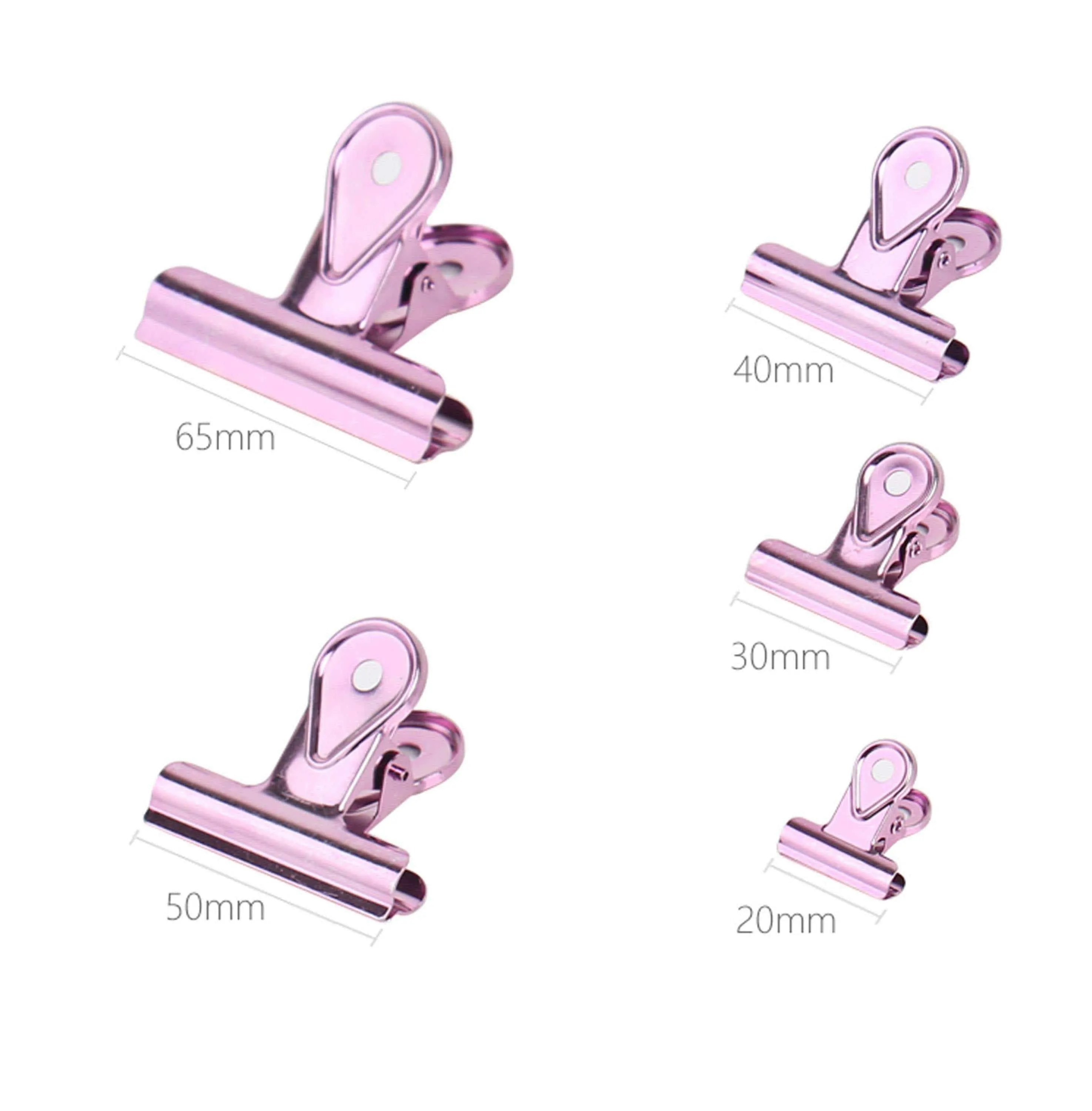 Blue Bulldog Binder Paper Clips - Five sizes & Seven Colors!! Super cute very strong!