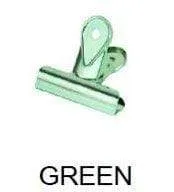 Blue Bulldog Binder Paper Clips - Five sizes & Seven Colors!! Super cute very strong!