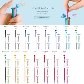 BLUE Pilot Hi-Tec-C Coleto Gel Multi Pen Refill | 0.3 mm 0.4 mm 0.5 mm