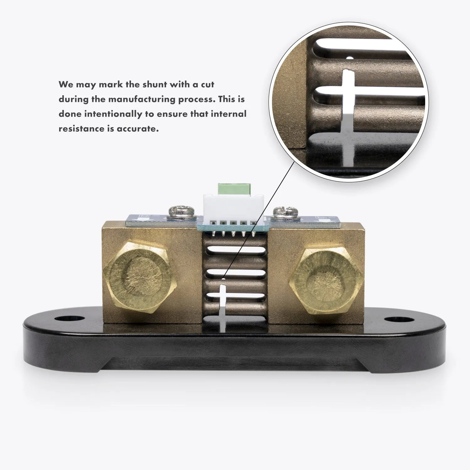 Bluetooth Battery Monitor with High-Precision 500A Shunt