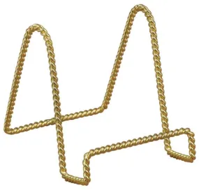 Brass Twisted Wire Display Stand
