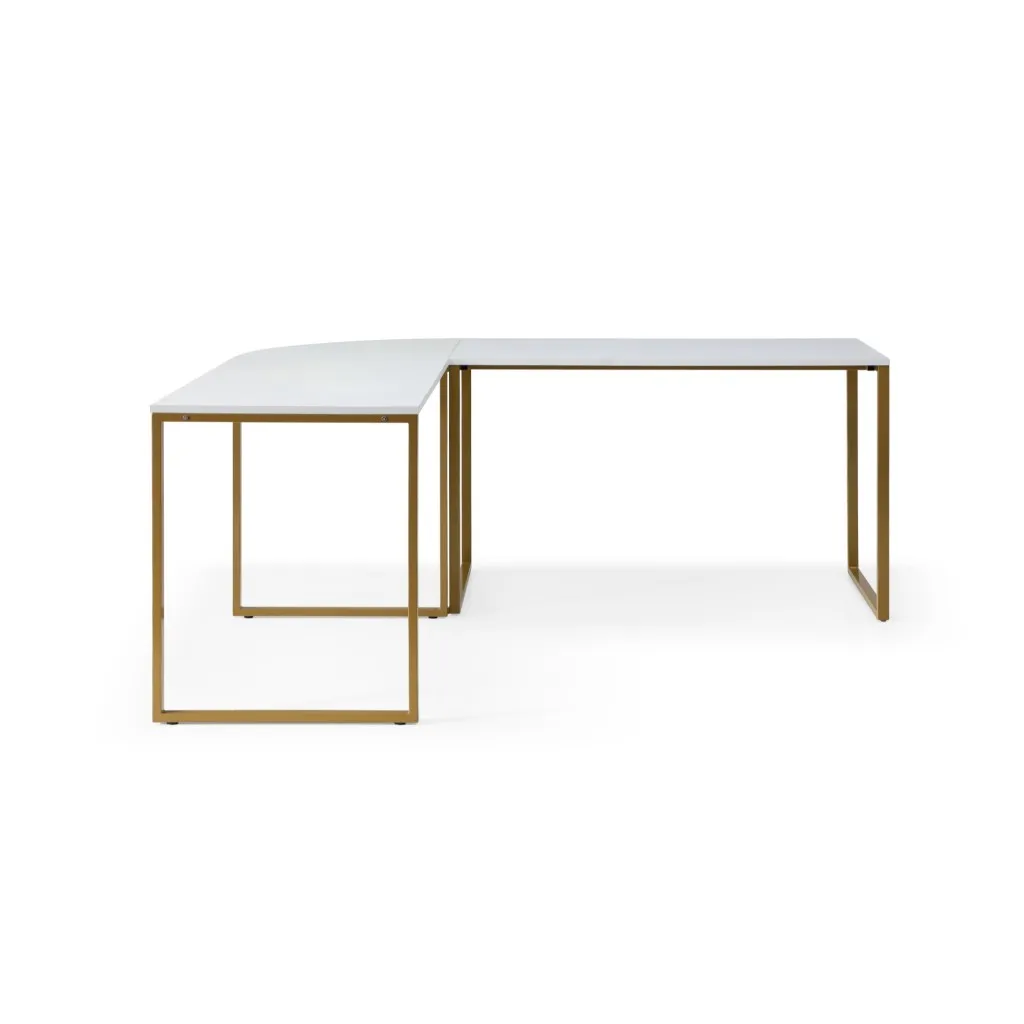 Bryanna L-Shaped Writing Desk