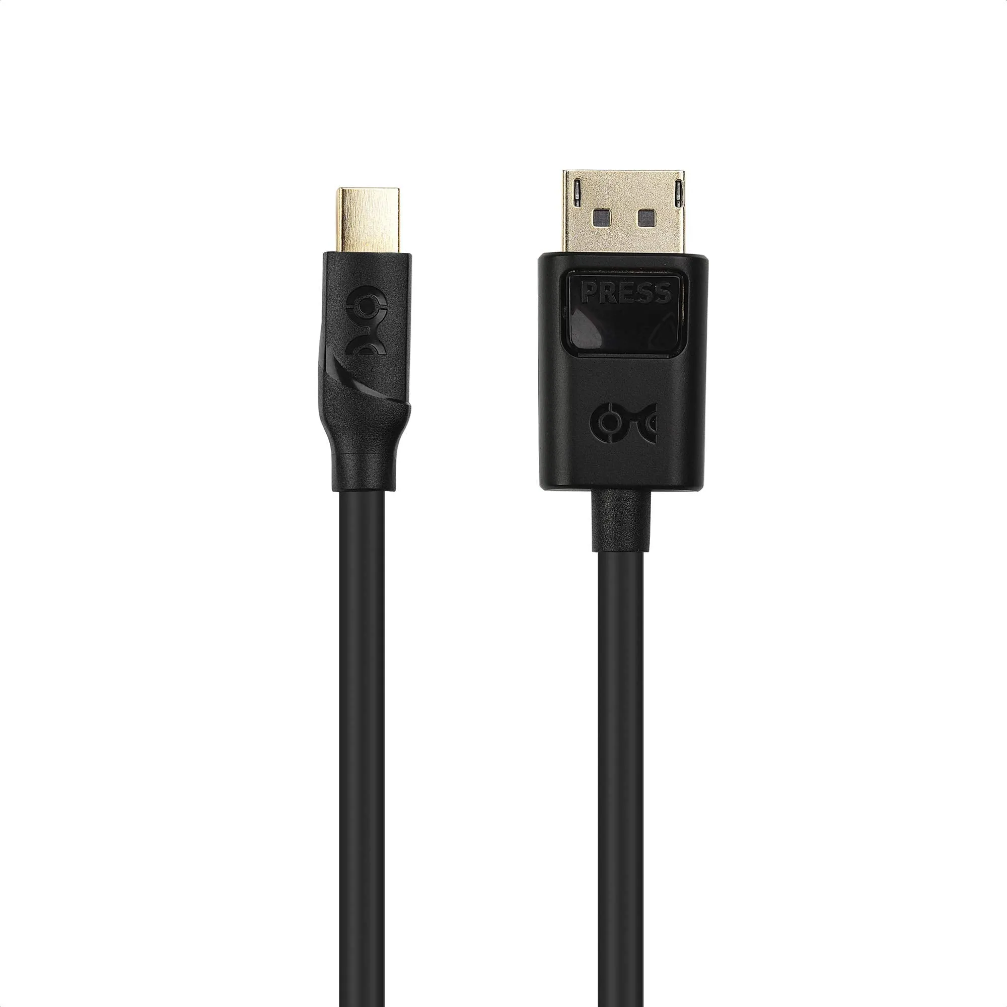 Cable Matters 8K 60Hz Mini DisplayPort to DisplayPort 1.4 Cable 32.4Gbps (DisplayPort to Mini DisplayPort Cable), Support 8K HDR in Black 10 ft - Thunderbolt and Thunderbolt 2 Compatible