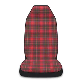 Car Driver Seat Cover Breathable Plaid Printing Single Seat Cover