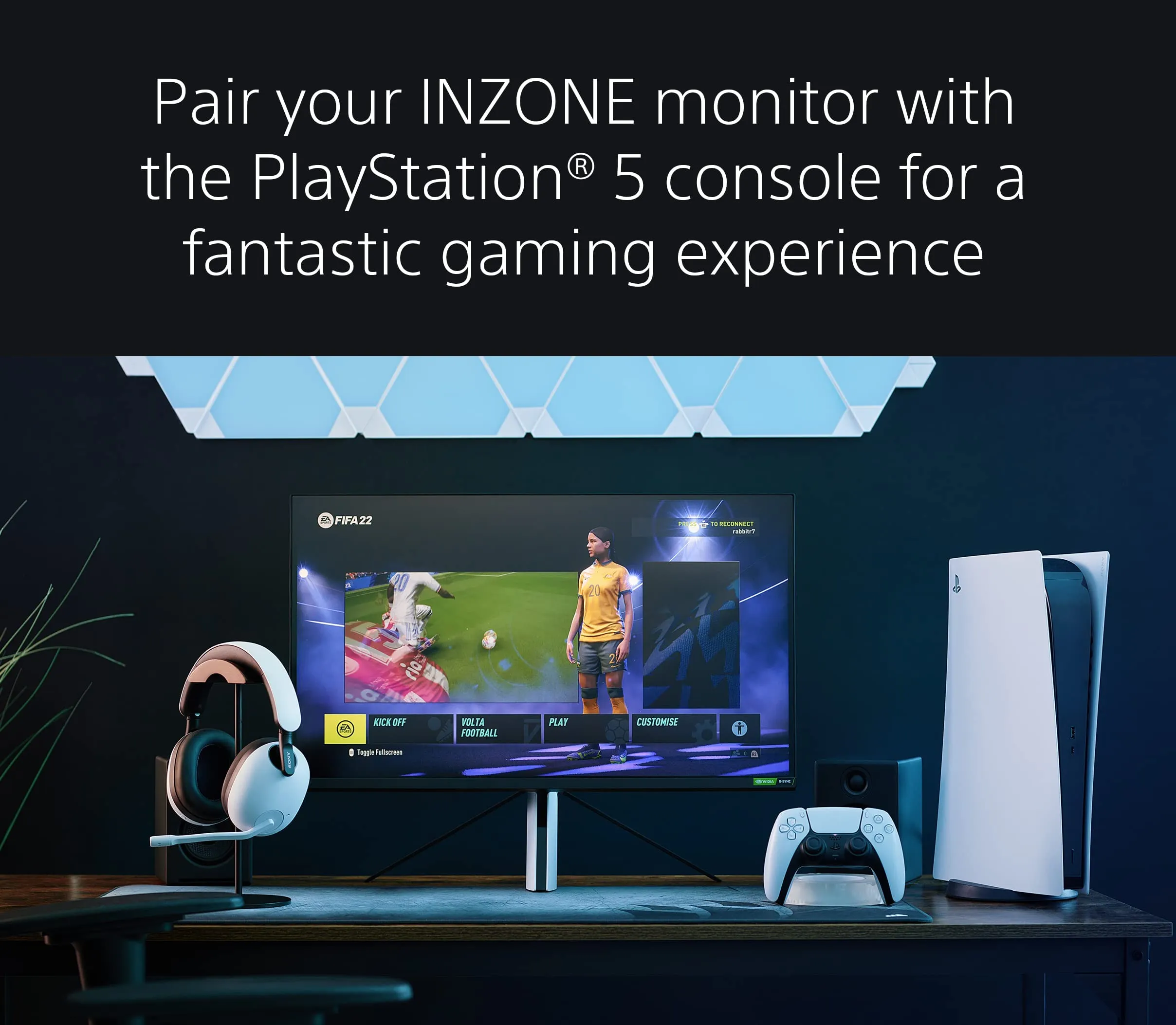 Certified Refurbished - Sony 27â INZONE M9 4K HDR 144Hz Gaming Monitor with Full Array Local Dimming and NVIDIA G-SYNC