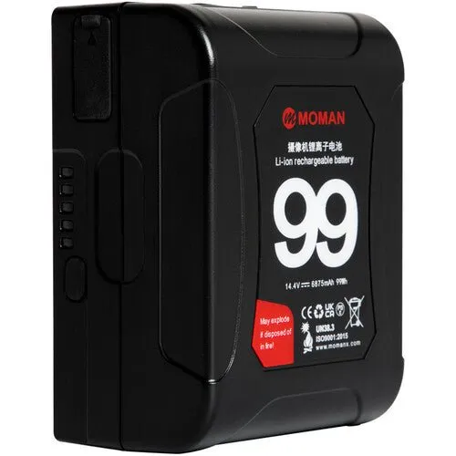 Colbor 99Wh V-mount Battery with Time Display