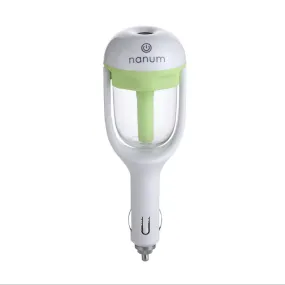 Color: Green - Car Humidifier Air Purifier Freshener Essential
