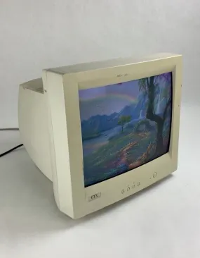 CTX VL700 White 17" VGA CRT Computer Monitor Retro Gaming Grade B No Stand
