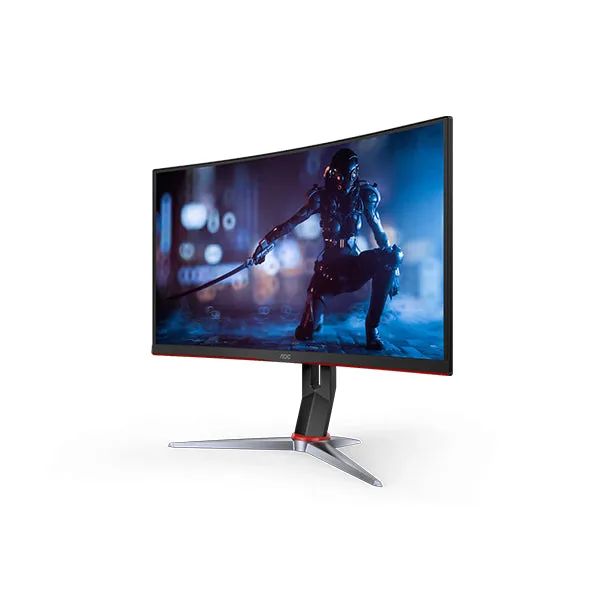 Curved gaming monitor AOC C27G2Z, 27", 1920 x 1080, 240 Hz, VA, black