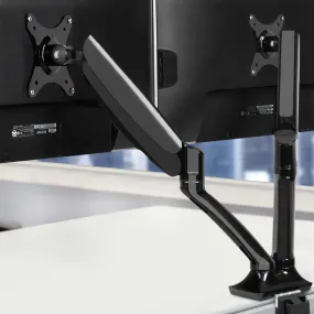 Dual Gas Spring Monitor Arm Desk Mount, Cable Management - Artiss