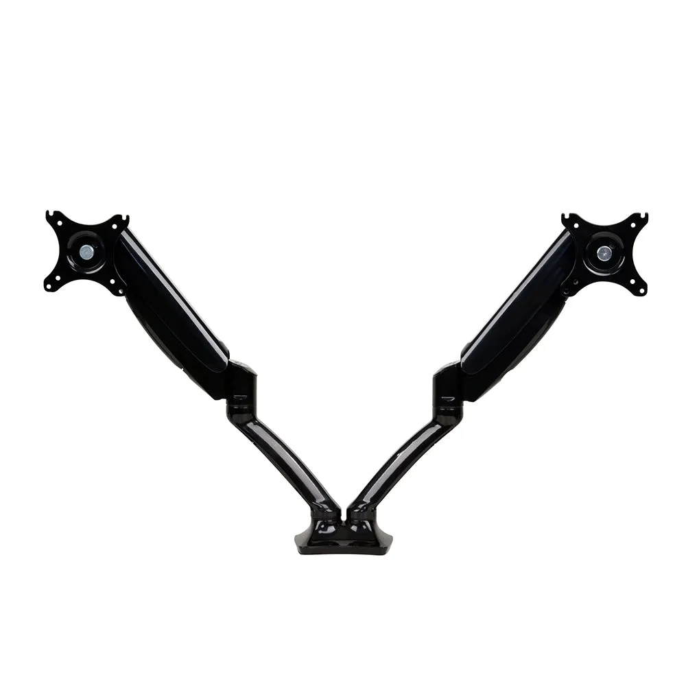Dual Gas Spring Monitor Arm Desk Mount, Cable Management - Artiss