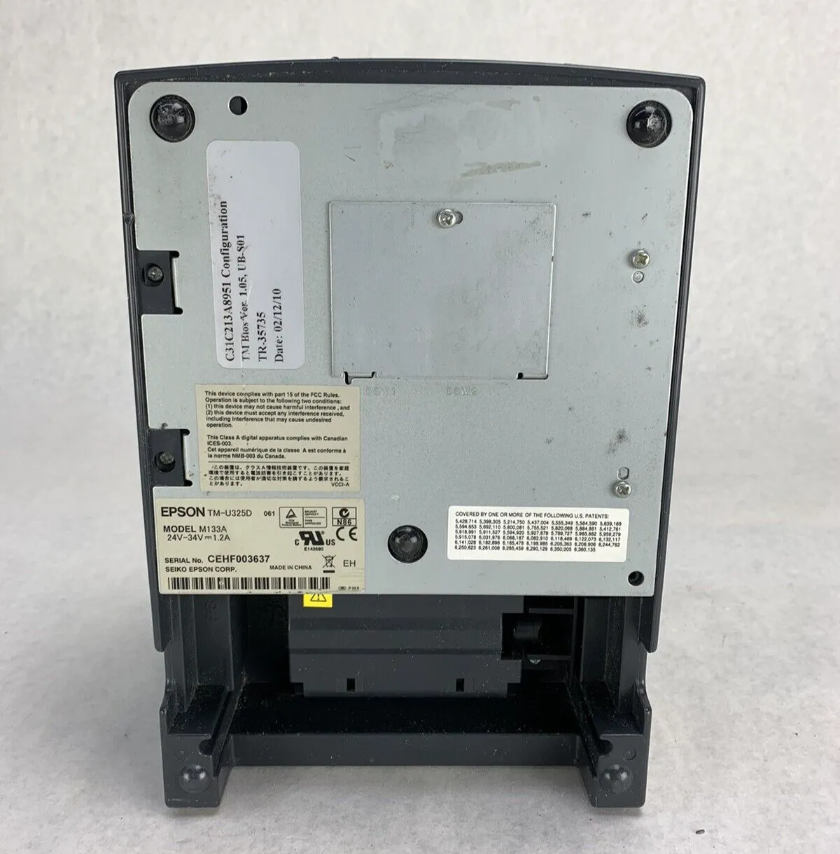 Epson TM-U325D Receipt Printer M133A
