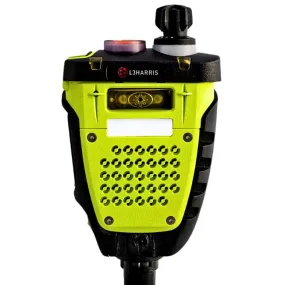 Fire Rated Green Speaker Mic, XF-AE3H for Harris XL-150P/185P/200P/400P Series Radios