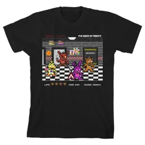 Five Nights at Freddy?s Retro Gaming Boys T-shirt