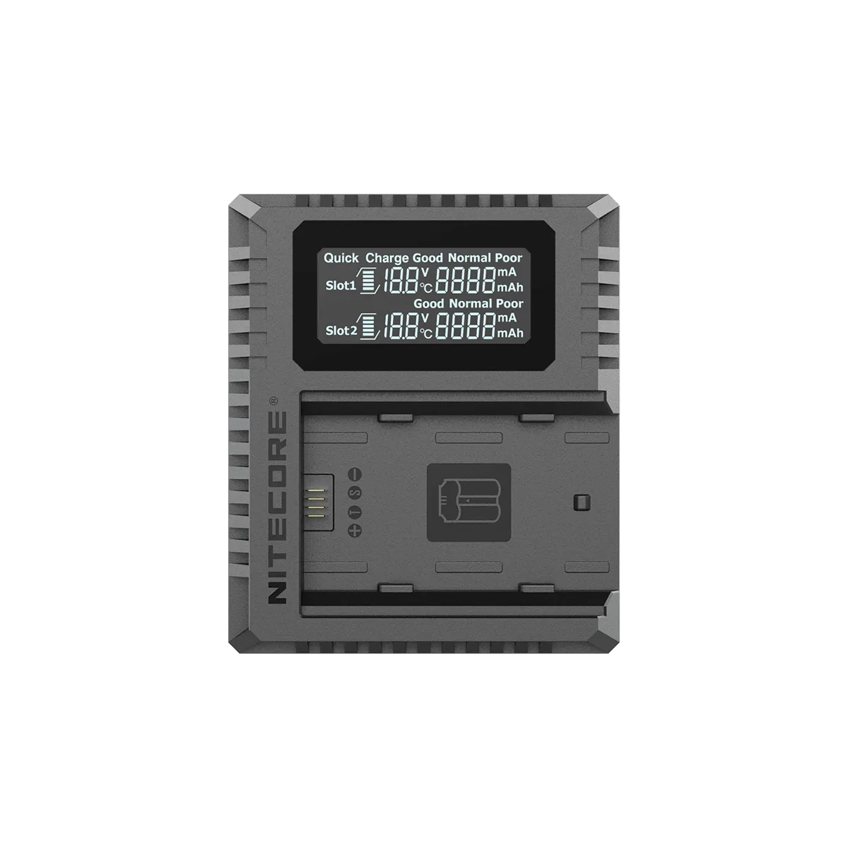 FX3 (Fujifilm NP-W235) Dual-Slot Battery Charger