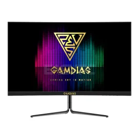 Gamdias Atlas HD236G and HD238F 23.6" and HD24C 23.8" Curved 165Hz VA Gaming Monitor
