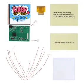 Game Boy Color Q5 IPS LCD Backlight Kit with OSD - Hispeedido