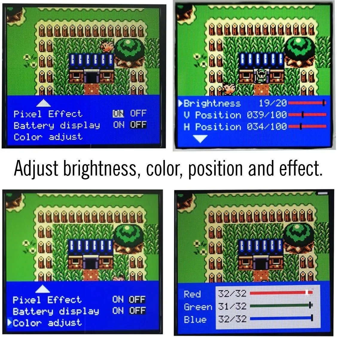 Game Boy Color Q5 IPS LCD Backlight Kit with OSD - Hispeedido