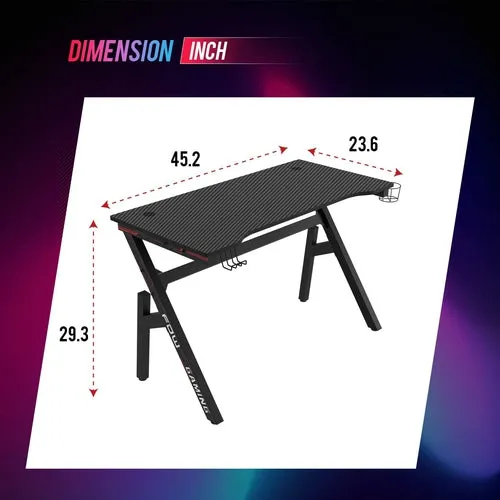Gaming Computer Desk 45.2" x 23.4"