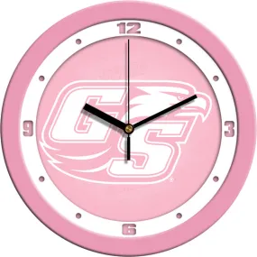 Georgia Southern Wall Clock - Pink