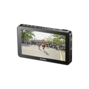 Godox GM6S GM7S 4K UHD HDMI 5.5" / 7" Ultra Bright On Camera Video Monitor with IPS Touchscreen Controls, 3D LUT, USB Type-C Port, SD Card Slot and DCI Video Support with Sun Hood for DSLR Camera