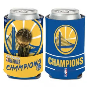 Golden State Warriors 2018  Finals Champions Trophy Team Colors Can Cooler
