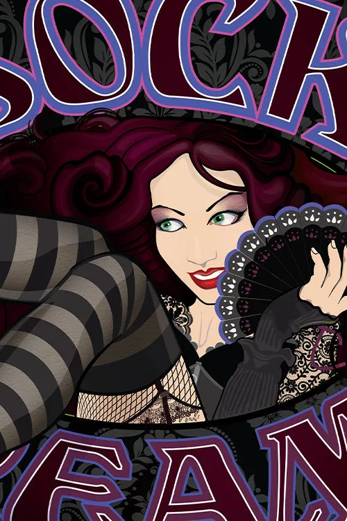 Gothic Burlesque Sticker
