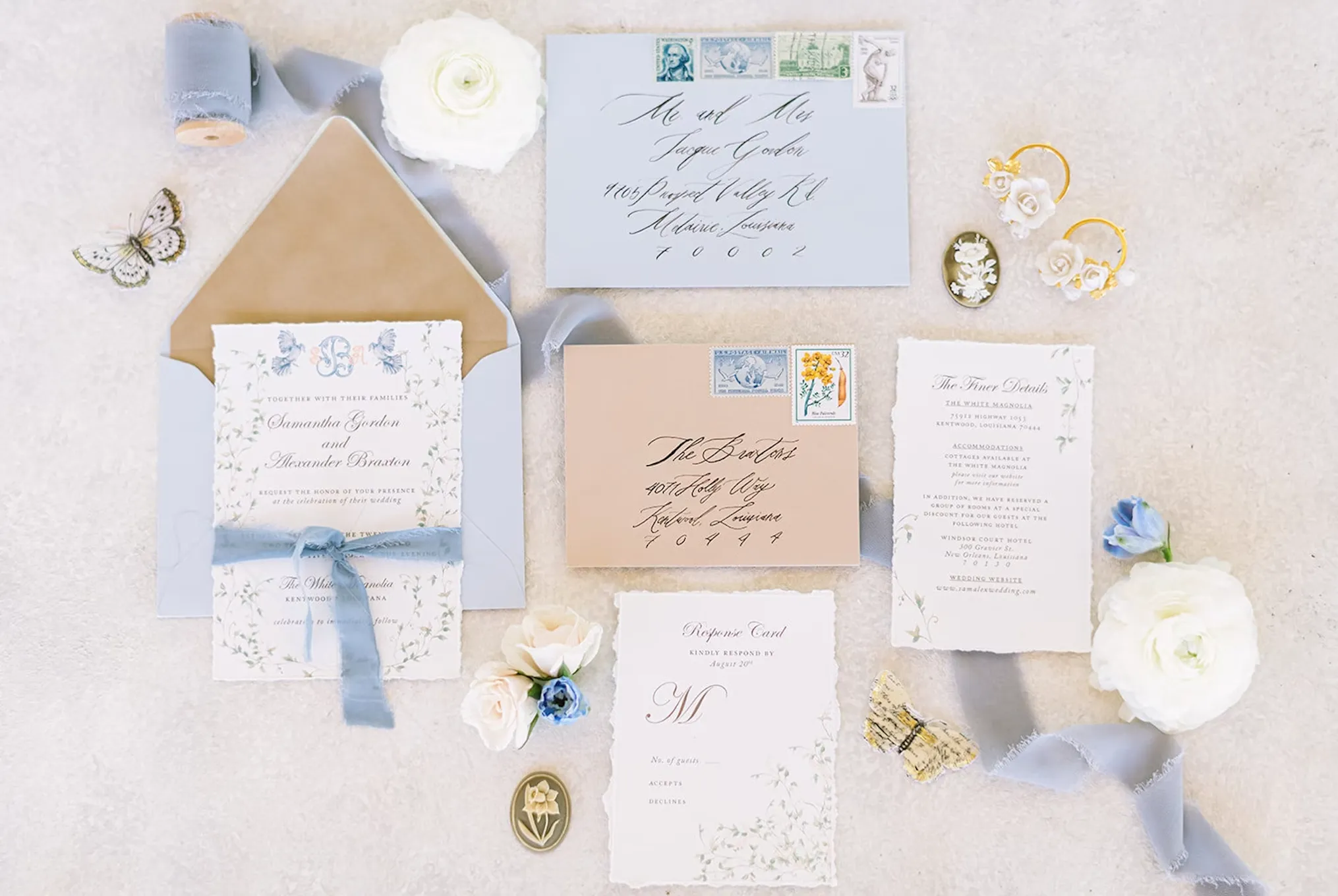 Hand painted, rollable styling mat for wedding photography|neutral taupe