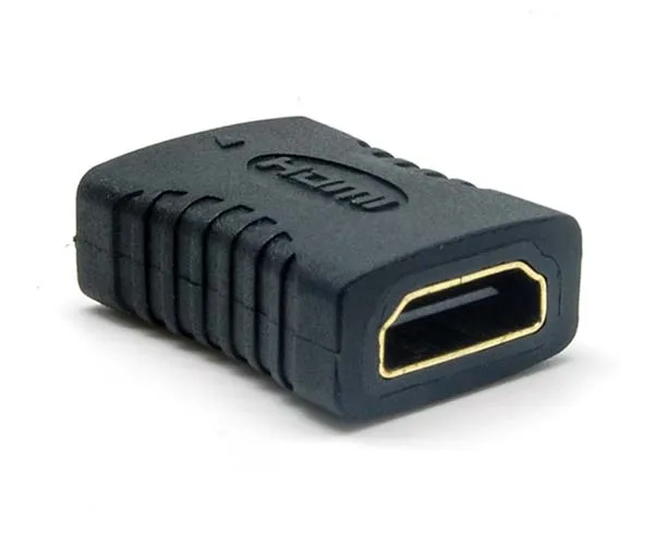 HDMI 1.4 Female to Female Coupler, Gold-Plated, 4K x 2K at 30Hz