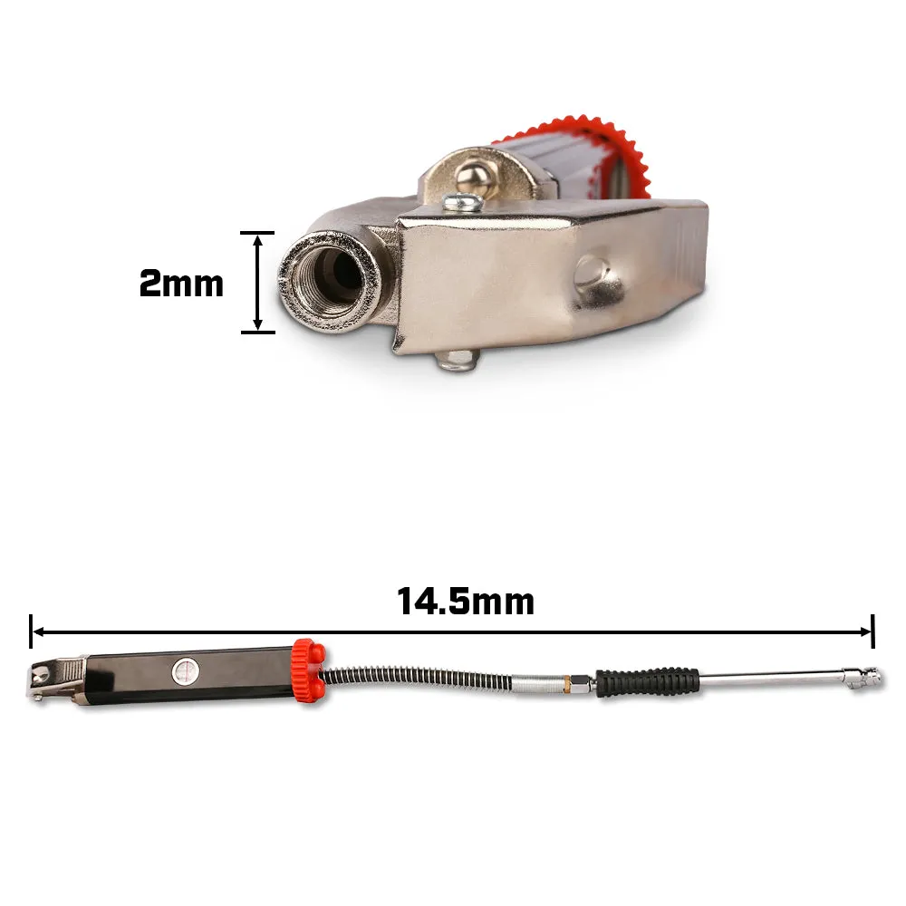 Heavy Duty Tyre Inflator with Pressure Gauge, 160 PSI, X-BULL