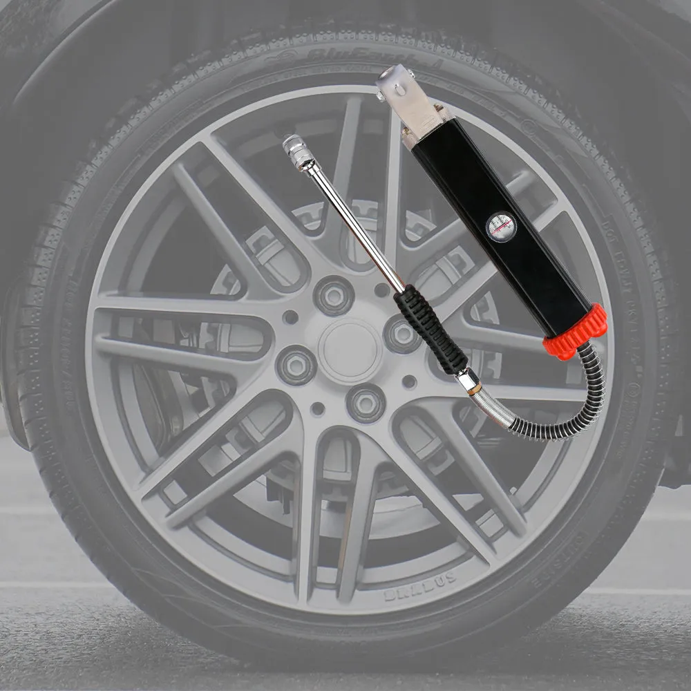 Heavy Duty Tyre Inflator with Pressure Gauge, 160 PSI, X-BULL