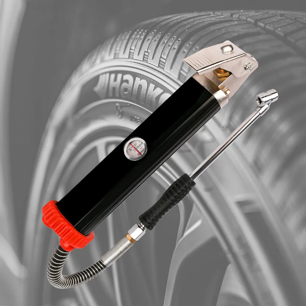 Heavy Duty Tyre Inflator with Pressure Gauge, 160 PSI, X-BULL