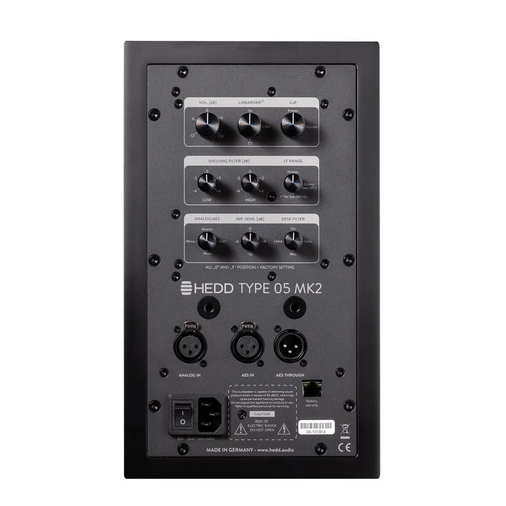 HEDD Audio TYPE 05 MK II Nearfield Studio Monitor (Single)