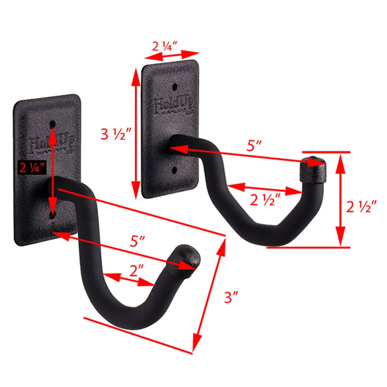 Hold Up Displays Horizontal Gun Rack HD04