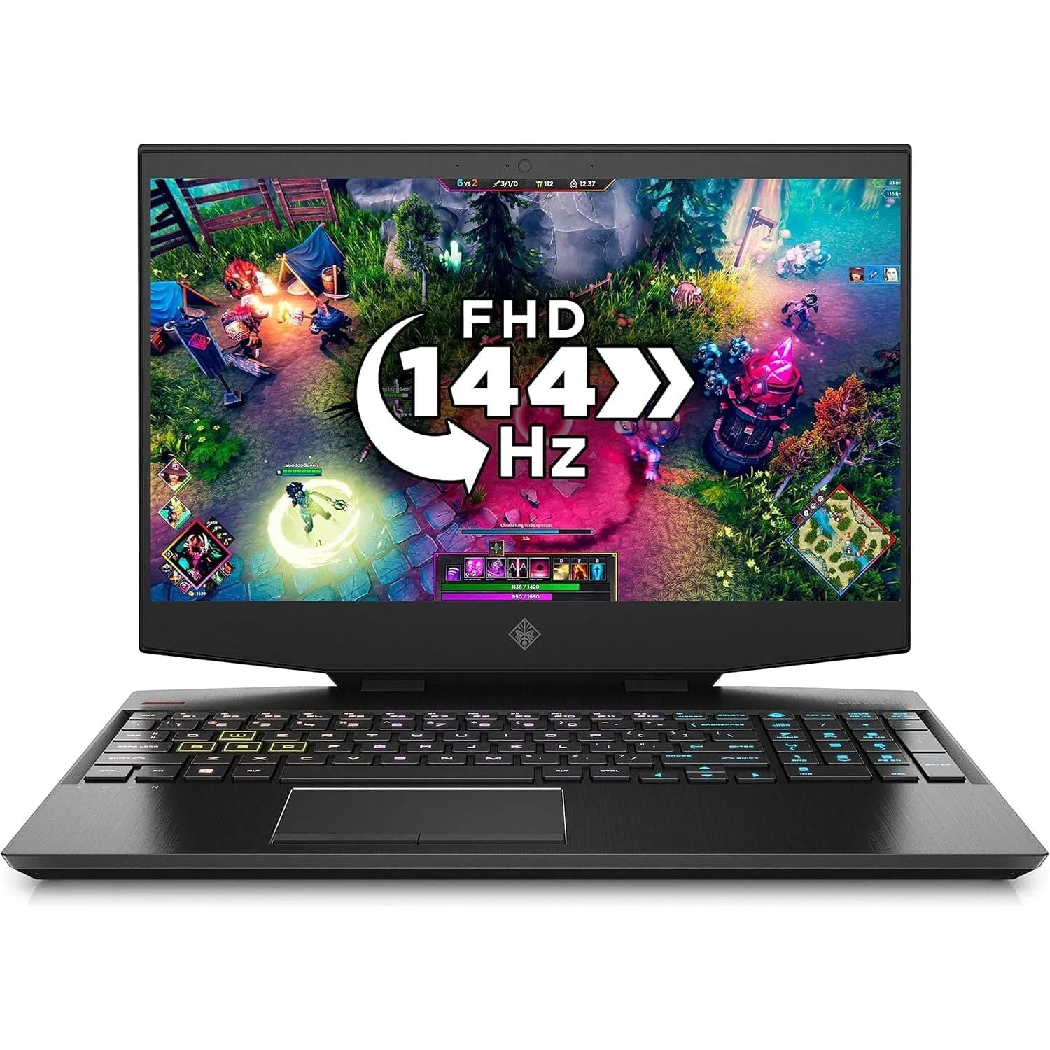 HP OMEN 15-dh1005na, Intel i7-10750H, 16GB RAM, 1TB SSD, RTX 2060 6GB, 15" - Shadow Black