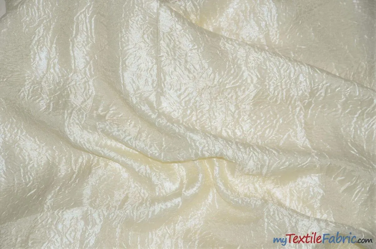 IFR Dull Crush Satin for Drapery | Extra Wide Tergalet Fabric | 108" Wide | Multiple Colors |