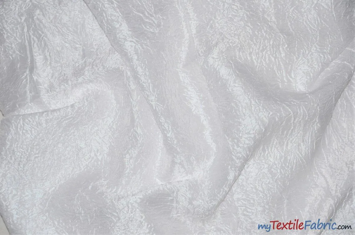 IFR Dull Crush Satin for Drapery | Extra Wide Tergalet Fabric | 108" Wide | Multiple Colors |
