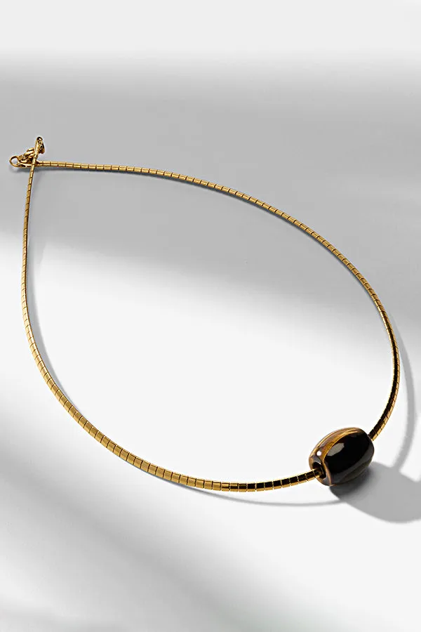 Indy Necklace :: Tiger Eye